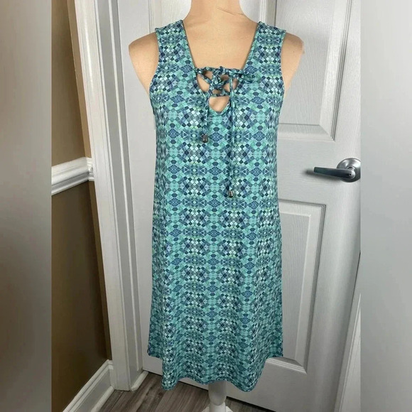 Deborah Viereck Tribal Print Aztec Dress New XS - Picture 5 of 7